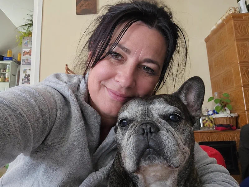Andrea · Frakk, 11 éves francia bulldog kutyája